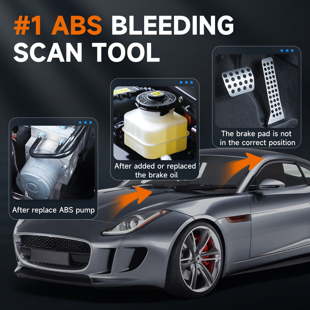 NT630 Plus Bidirectional SRS SAS ABS Bleeding OBD2 Scanner Code Reader Diagnostic Tool