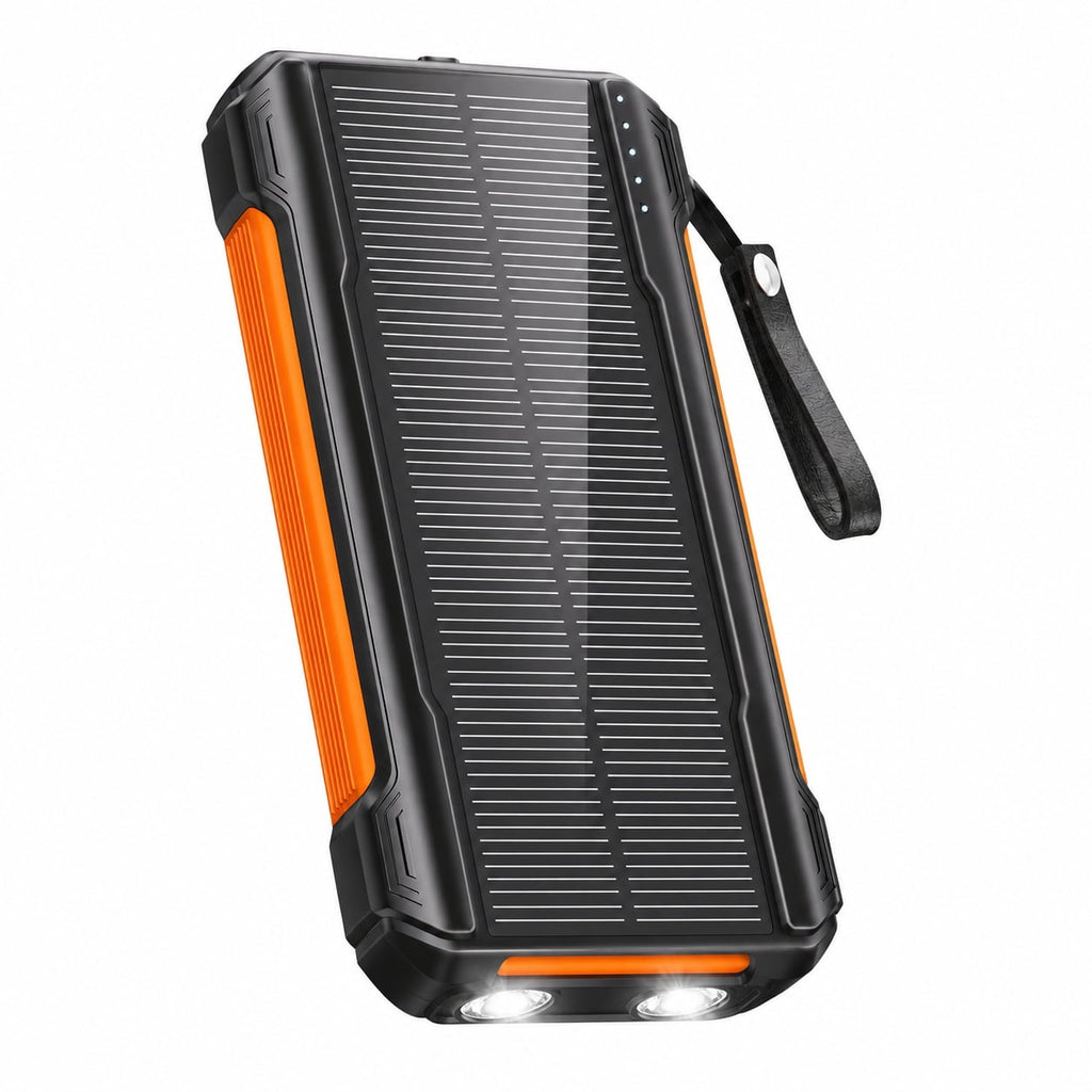 20000mAh Solar Power Bank 22.5 Fast Charging for Outdoor Camping Hiking Emergency Backup Battery