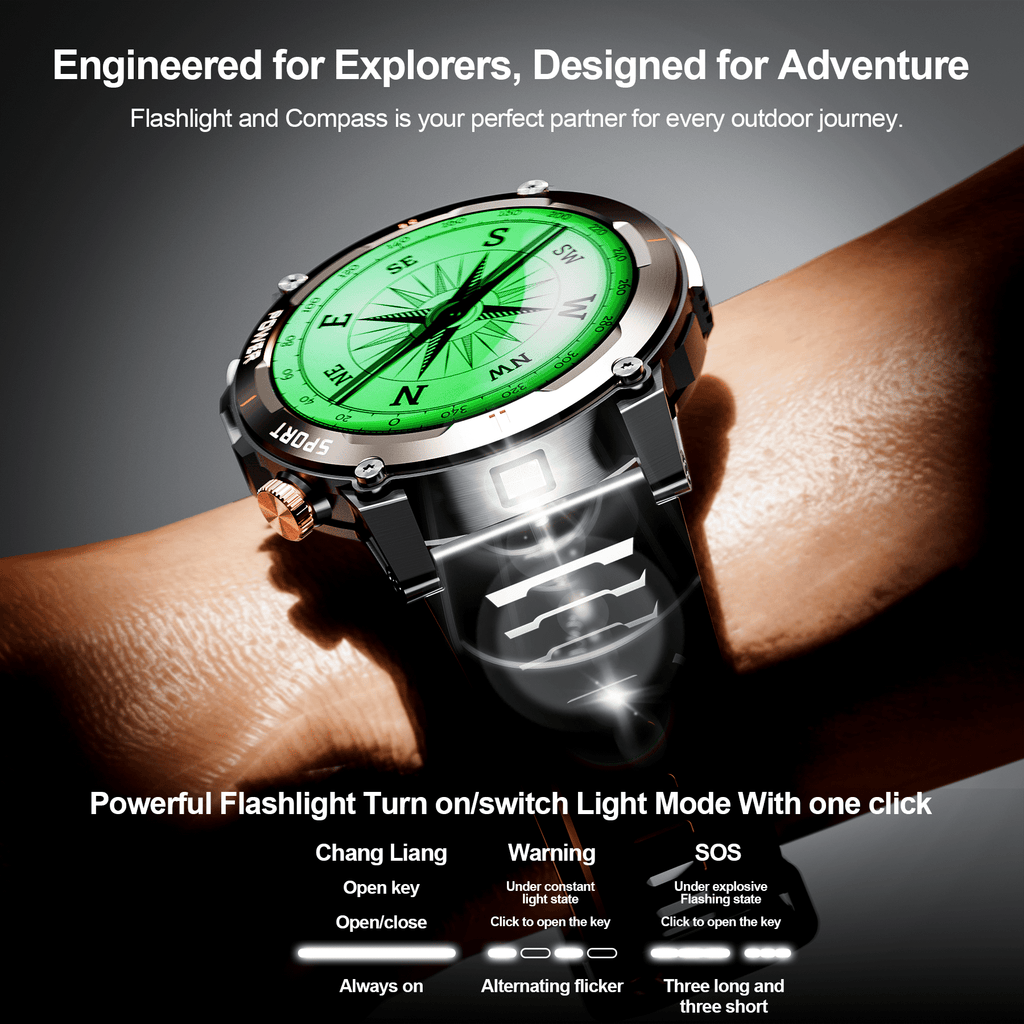 STA Smart Watch,IP68 Waterproof Smartwatch for Women Men 180+ Sports Modes,1.52-inch Fitness Tracker with Bluetooth Call(Answer/Make Calls) STA Smartwatch Compatible with Android and iPhone (Black)