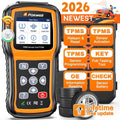 T1000 Car TPMS Reset Tire Pressure Sensor Activate Program-ming Scan Tool, Key Fob Testing, Lifetime Free Update