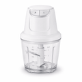Hicloud White Mini Food Processor, 3 Cup Electric Meat Vegetable Chopper, Constant Speed Control Small Food Grinder for Garlic Onion Baby Food