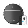 PrettyCare Robot Vacuum Cleaner with 2800Pa,Featured Carpet Boost,Tangle-Free,Ultra Slim,Self-Charging C1 v2