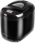 2LB Bread Maker Machine, 19-in-1 Programmable Bread Machine with Gluten Free Setting, 3 Loaf Sizes, 3 Crust Colors, 15H Delay Timer, 60Min Keep Warm, Nonstick Pan, LCD Display for Home Kitchen
