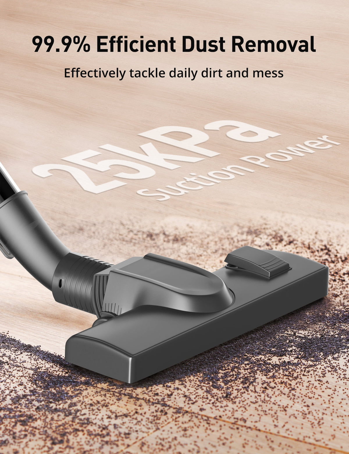 Canister Vacuum Cleaner, 1600W 40Kpa Canister Bagged Vacuum, 4QT, H13 HEPA Filter, 5 Tools, Variable Power Control, for Carpets, Hardwood Floors, Stairs, Pet Hair, Household, Car